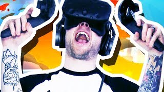 DANTDM BACK IN VIRTUAL REALITY [upl. by Aliuqaj79]