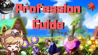 Maplestory Professions Guide [upl. by Aihsak]