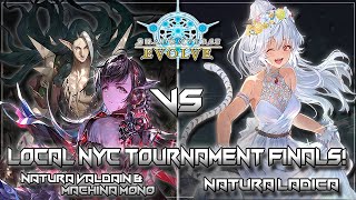 122424 NYC Shadowverse Evolve Set 7 Release Event NaturaValdainMachina VS NaturaLadica [upl. by Inanaup]