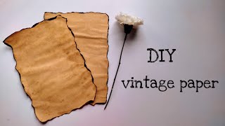 diy vintage paper ✨ Ariba Arts [upl. by Kayla]