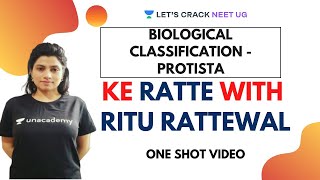 Biological Classification  Protista  One Shot Revision  NEET Biology  Target NEET 2020 [upl. by Monti677]