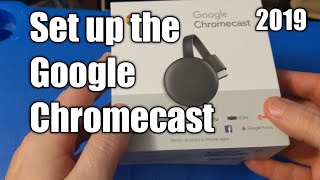 How to Set up Google Chromecast 2019 [upl. by Ruprecht]