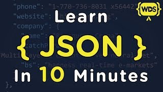 Learn JSON in 10 Minutes [upl. by Annij]