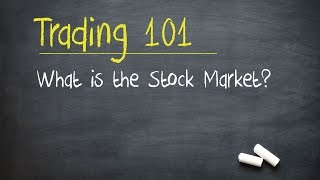 Trading 101 What is the Stock Market [upl. by Etka997]