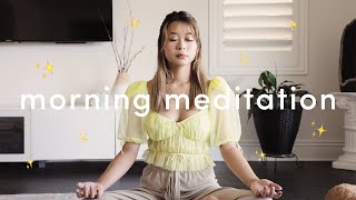 5 Minute Guided Morning Meditation for Positive Energy ☀️ [upl. by Geiger]