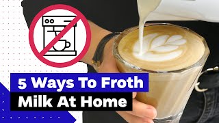 How To Froth Milk At Home Best Milk Frothers Review [upl. by Attenweiler703]