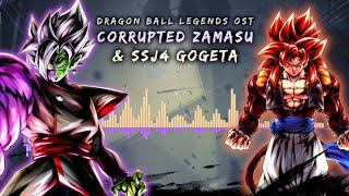 Dragon Ball Legends OST  Corrupted Zamasu amp SSJ4 Gogeta [upl. by Barna]