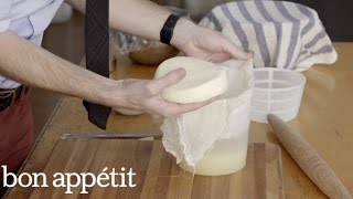 How to Make the Best Burrata  Basket to Table  Bon Appetit [upl. by Animaj]