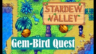 How to Solve the GemBird Riddle  Ginger Island  Stardew Valley NEW 15 Update [upl. by Nosemaj]