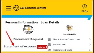 Lampt finance loan statement online download  Lampt finance two wheeler loan statement  lampt finance [upl. by Kimmy]