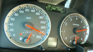 Volvo V50 T5 TURBO Acceleration 0200 SOUND [upl. by Kifar]