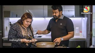 Video  ലാലേട്ടന്റെ Special Chicken Recipe  Mohanlal Cooking Video  Marakkar Arabikadalinte Simham [upl. by Akahs]