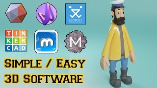 3D Modeling and Printing Software Easy to Use [upl. by Annoik479]