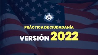 Práctica de ciudadanía americana  Versión 2022 [upl. by Parthen]