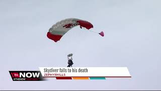 Skydiver falls to his death [upl. by Nosecyrb996]