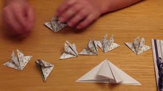 How to  Teabag Fold [upl. by Cailly]