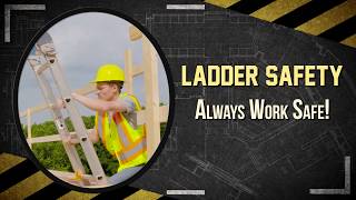 Construction Safety Ladder Safety [upl. by Ellezig]