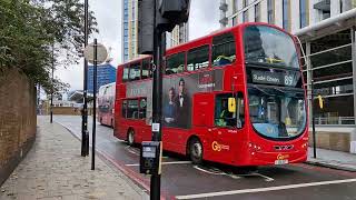 BUSES AT LEWISHAM STATION [upl. by Adekam]