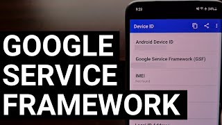 How to Find the Google Services Framework Android ID [upl. by Onez]