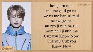 NCT U  Know Now Easy Lyrics [upl. by Faus903]