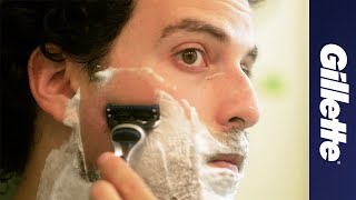 How to Get the Perfect Shave  Gillette [upl. by Alilahk]