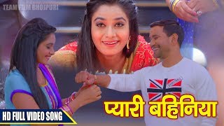 Dinesh Lal Yadav Nirahua  New Movie Song 2017  प्यारी बहिनिया  Bhojpuri Movie JIGAR [upl. by Kirkwood]