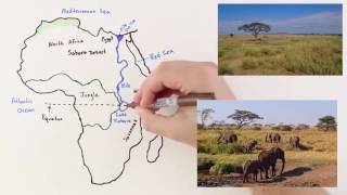 Geography of Africa [upl. by Carthy]