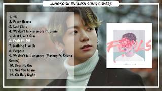 BTS Jungkook English Song Cover PLAYLIST [upl. by Oluas]