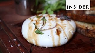 How Burrata Is Made [upl. by Brnaba]