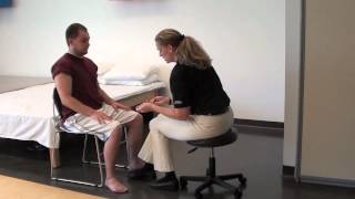 Upper extremity sensation testing [upl. by Niletak]