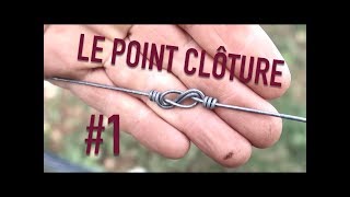 COMMENT réparer une clôture électrique hightensile quelques astuces [upl. by Eiggep415]