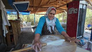 Gözleme in Turkey  Fethiye [upl. by Sucam]