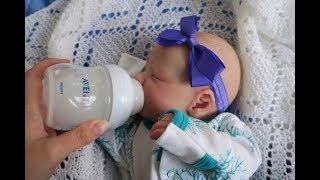 Reborn Iylas Morning Routine Reborn Baby Doll Roleplay [upl. by Tavi]