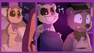 Ask Springtrap and Deliah Creator  Ask Goldie Anything Part 5【 FNAF Comic Dub 】 [upl. by Oirretno]