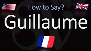 How to Pronounce Guillaume CORRECTLY French Name Meaning amp Pronunciation [upl. by Torin]