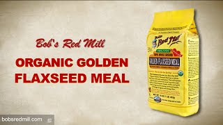 Golden Flaxseed Meal  Bobs Red Mill [upl. by Ahsaet982]