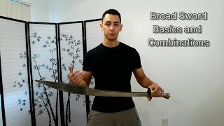 Wushu Broadsword  Movements and basics [upl. by Esor898]