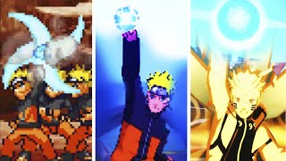 Evolution of Narutos RasenShuriken 20142020 [upl. by Asyle]