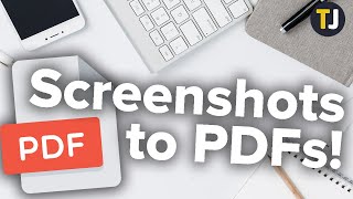 How to Combine Screenshots into One PDF [upl. by Nosyk]