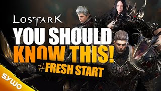 Jump Starting LOST ARK GET HELP HERE Fresh Start Guide 2023 [upl. by Kryska583]