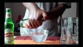 Draining Glycerin from Beer [upl. by Lleoj]