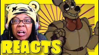 Springtrap and Deliah FNAF COMIC DUB Reaction [upl. by Anwahsit319]