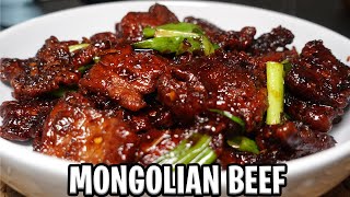 MONGOLIAN BEEF  PF CHANG STYLE  HOMEMADE BEEF FRY [upl. by Ehman577]