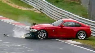 NÜRBURGRING CRASH FAIL amp WIN Compilation Nordschleife Touristenfahrten [upl. by Oisorbma]