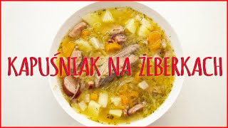 👉Kapuśniak z kiszonej kapusty na żeberkach👈🍽 [upl. by Lihcox]