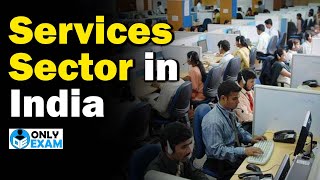 Service Sector In India  Indian Economy [upl. by Eenhpad]