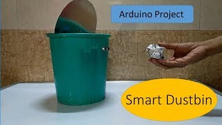 How to make smart dustbin Arduino Projects [upl. by Hudgens]