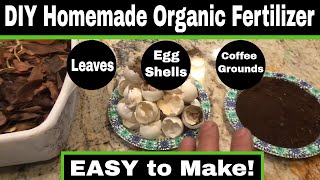 Easy DIY Homemade Organic Garden Fertilizer [upl. by Scurlock]