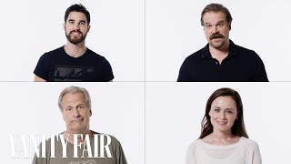 David Harbour Edie Falco amp Jeff Daniels Teach You How to Make it in Hollywood  Vanity Fair [upl. by Shriner]