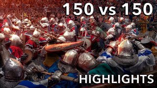 150 vs 150 MASS BATTLE HIGHLIGHTS [upl. by Milka]